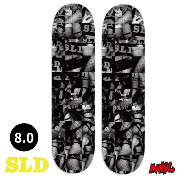 スケートボード chaos-hd117 スケボー デッキ スケートボード エスエルディー SLD SKATEBOARD