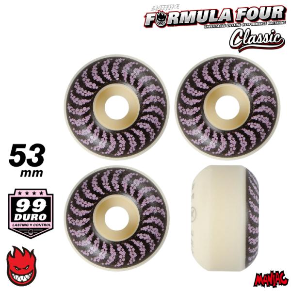 SPITFIRE WHEELS スケートボードウィール スピットファイアー F4 SPITFIRE WHEELS スケートボードウィール スピットファイアー F4