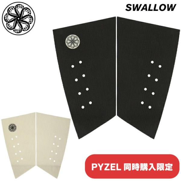 ＜新品・送料込み＞オクトパス SWALLOW デッキパッド 2ピース（白） OCTOPUS オクトパス デッキパッド 2ピース サーフボード