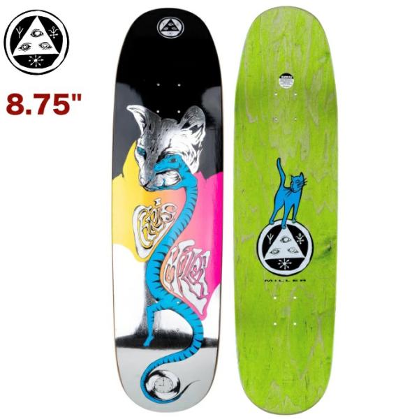 スケボー デッキ WELCOME ウェルカム 8．75 Chris Miller