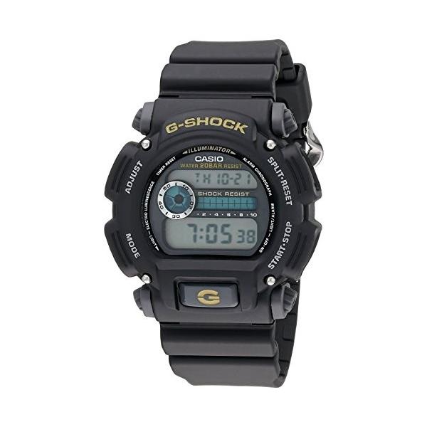 G-SHOCK ブラック デジタル時計 CASIO（カシオ） 腕時計 メンズ DW9052-1BCG Casio - Mens Blk Digital