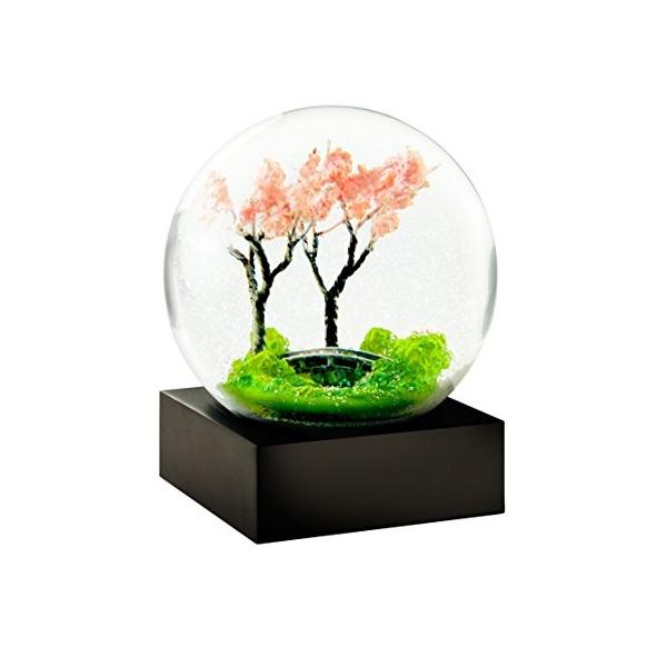 スノーグローブ 雪 置物 BT236_SPRG CoolSnowGlobes Spring Trees Glass Snow Globe by CoolSnowGlobes?
