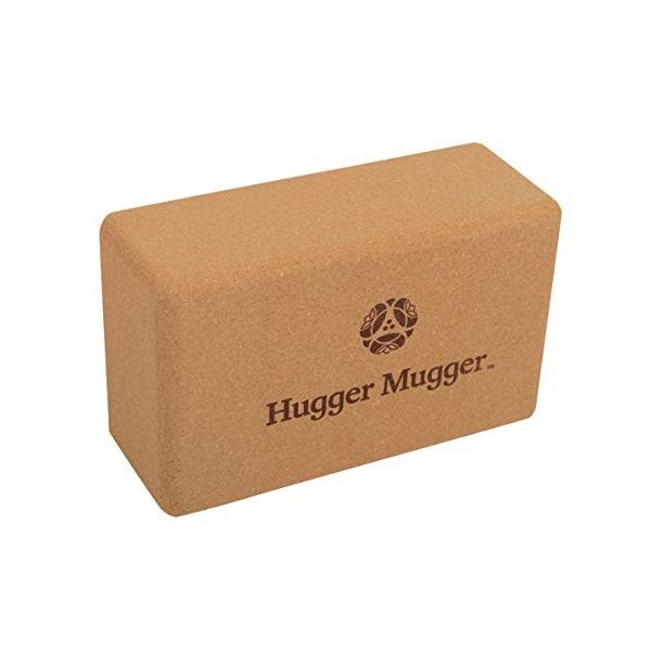 ヨガブロック フィットネス BL-CORK Hugger Mugger Cork Yoga Block - Naturally Grippy Texture, Durabl