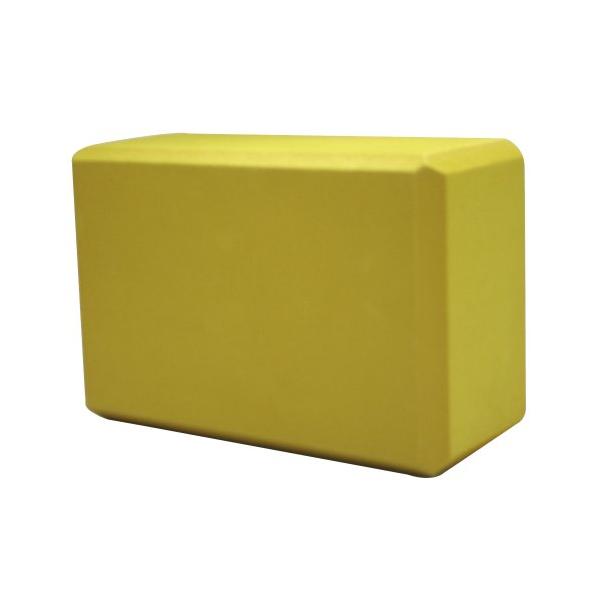 ヨガブロック フィットネス A241BLKYEL3L Yoga Direct 3-Inch Deluxe Foam Yoga Block, Yellow