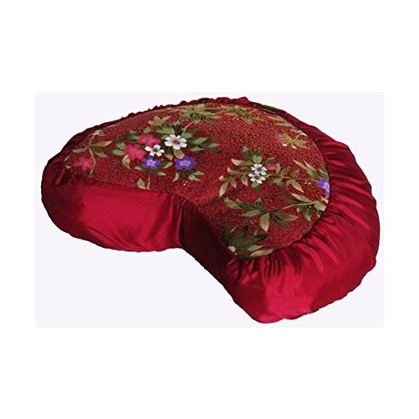 ヨガ フィットネス TS077E5 Boon Decor Meditation Cushion Crescent Zafu - Japanese Silk Print #2海外限定品を迅速輸入！5〜15営業日にて発送します。商品名（自動翻訳...