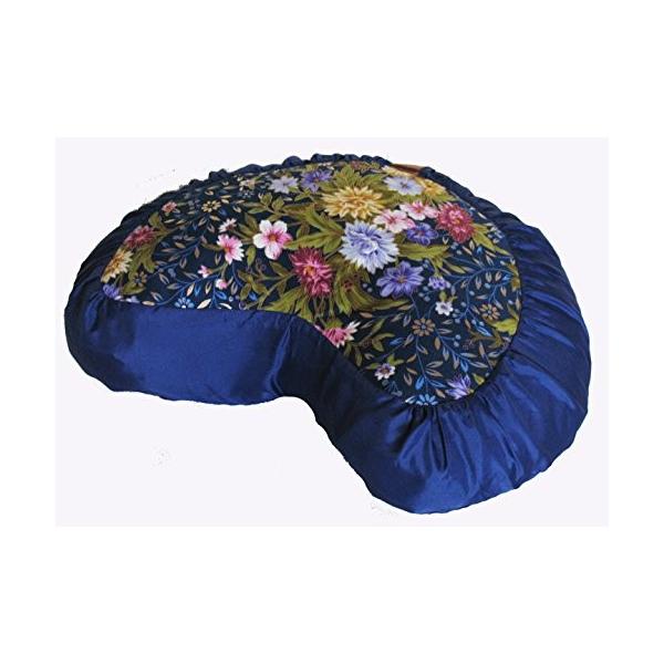 ヨガ フィットネス TS077C4 Boon Decor Meditation Cushion Crescent Zafu - Japanese Silk Print #3海外限定品を迅速輸入！5〜15営業日にて発送します。商品名（自動翻訳...