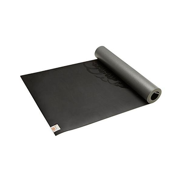 ヨガマット フィットネス 05-61626 Gaiam Dry-Grip Yoga Mat - 5mm Thick Non-Slip Exercise &amp; Fitness Mat for Standard or Hot Yoga, ...