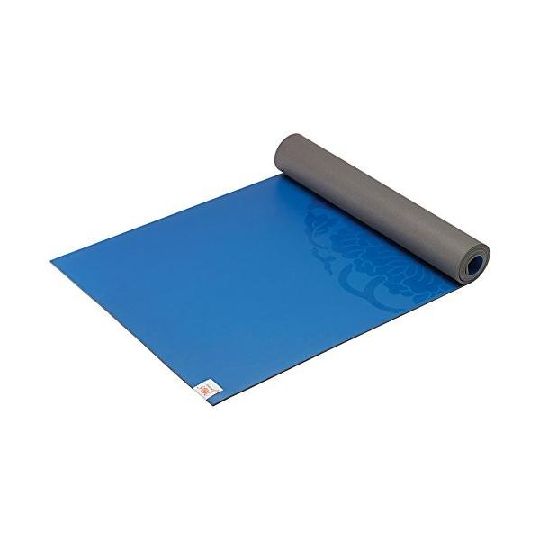 ヨガマット フィットネス 05-61681 Gaiam Dry-Grip Yoga Mat - 5mm Thick Non-Slip Exercise &amp; Fitness Mat for Standard or Hot Yoga, ...