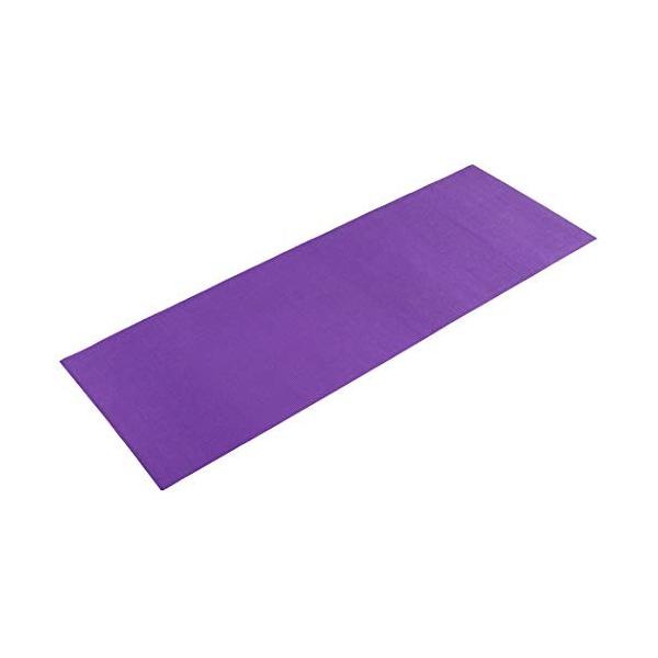 ヨガマット フィットネス 031-P Sunny Health &amp; Fitness Non-Slip Yoga Mat - Size 68 in x 24 in (Purple