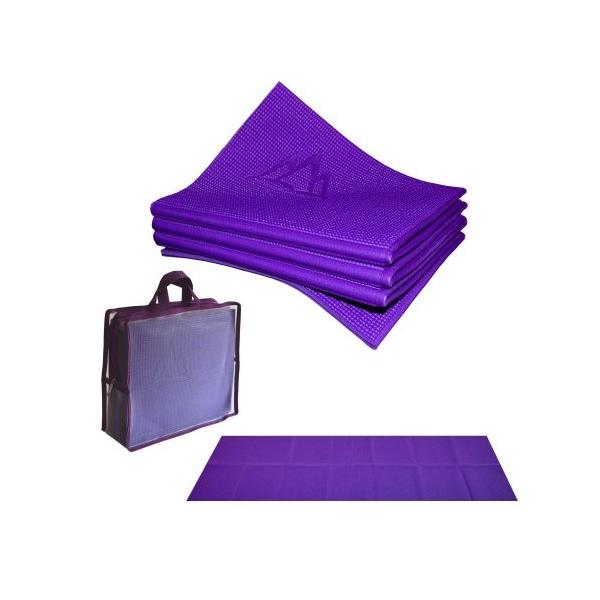 ヨガマット フィットネス YFM-ECEL-2597C Khataland YoFoMat-Best Travel Yoga Mat, Eco Friendly, Foldab