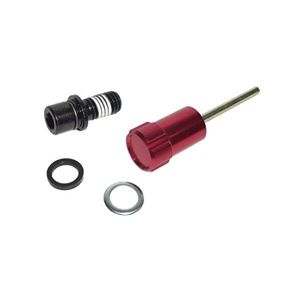 フォーク パーツ 自転車 コンポーネント サイクリング 輸入 クロスバイク ロードバイク マウンテンバイク R0645000 RockShox Rebound Adjuster Knob/Bolt Kit Aluminum Red Shor...