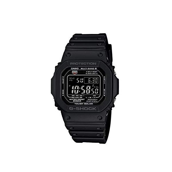 腕時計 カシオ メンズ GW-M5610-1BJF Casio Men's GW-M5610-1BJF G-Shock Solar Digital Multi Band 6 Black