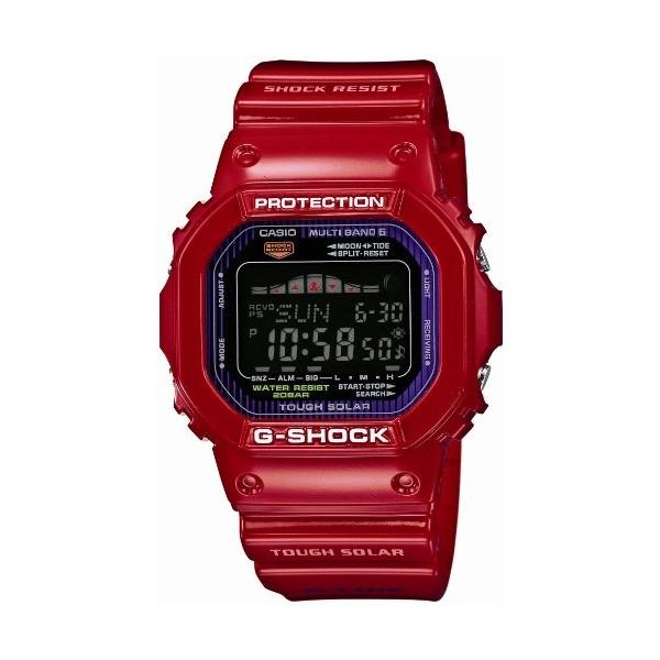 G-SHOCK Tough Solar レッド腕時計 Amazon.com: Casio G-Shock Tough Solar Red Plastic Resin Case