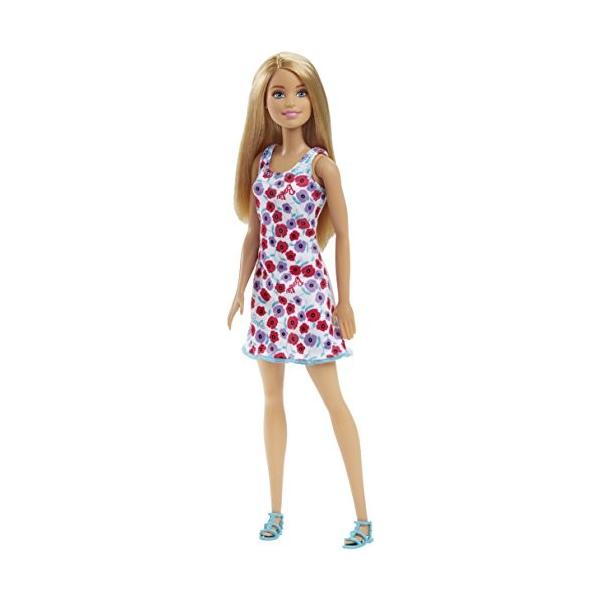 Barbie（バービー） 白地に花柄のドレス DVX86 : マニアックス Yahoo