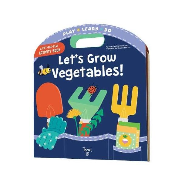 格安 海外製絵本 知育 英語 Let S Grow Vegetables Play Learn Do Epic Travel