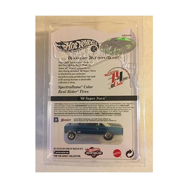 ホットウィール15 Hot Wheels Red Line Club 66 Super Nova Blue White Top Archangelbrow Com