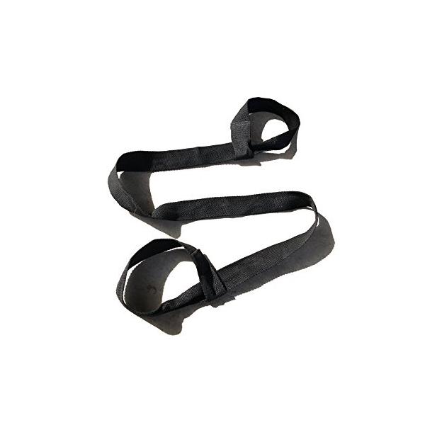 ヨガマット フィットネス Carry Straps/Carry Slings/Yoga Mat Strap (Black Carry Strap)
