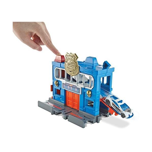 hot wheels downtown police station
