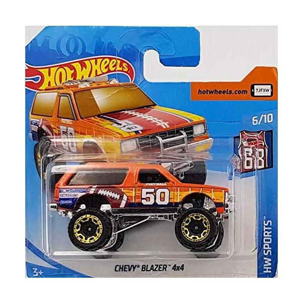 ホットウィール マテル ミニカー FJY31-D9C0C Hot Wheels 2018 50th Anniversary Chevy Blazer 4x4 53/