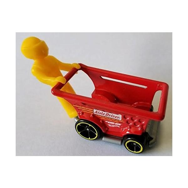 ホットウィール マテル ミニカー DTX21 Hot Wheels 2017 HW Ride-Ons Aisle Driver (Shopping Cart Car