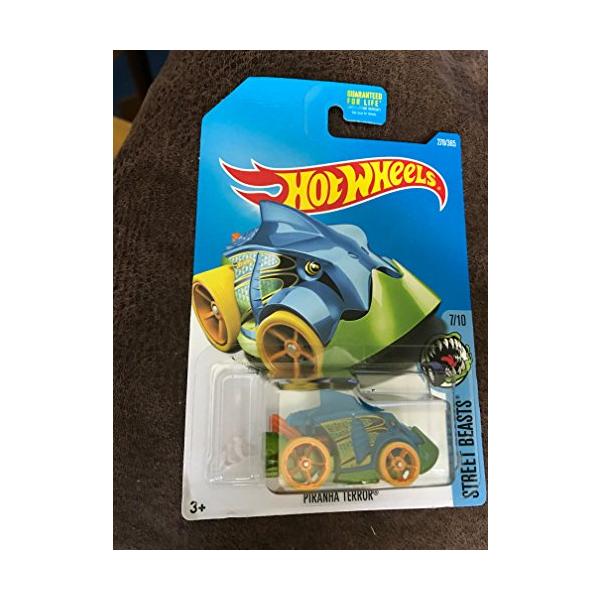 ホットウィール マテル ミニカー DTY53 Hot Wheels 2017 Street Beasts Piranha Terror (Piranha Car)