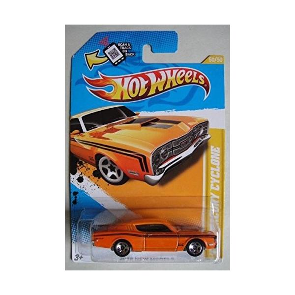 ホットウィール マテル ミニカー V5338 HOT WHEELS 2012 NEW MODELS ORANGE '69 MERCURY CYCLONE 50/50