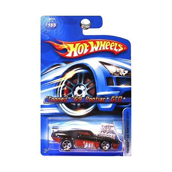 ホットウィール Hot Wheels Tooned '69ポンティアック GTO #155
