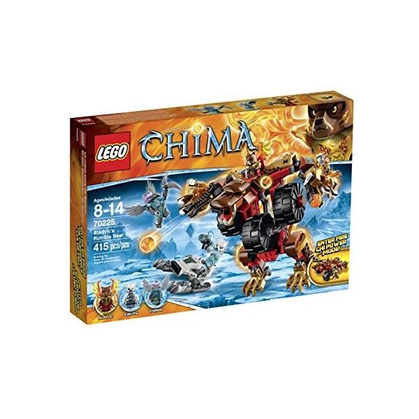 レゴ チーマ 6099919 LEGO Legends of Chima 70225 Bladvic's Rumble Bear Building Kit