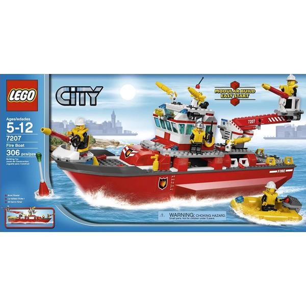 lego city fire ship