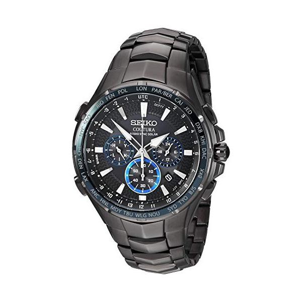 セイコー 上級コーチュラ 電波ソーラー クロノグラフ メンズ腕時計 SEIKO（セイコー） コーチュラ 電波ソーラークロノグラフ 腕時計