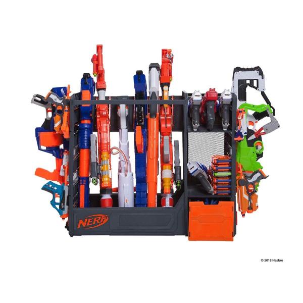 ナーフ Nerf エリート ブラスターラック ブラスター アクセサリー 弾薬とクリップを収納可能 収納 おもちゃ Pd マニアックス Yahoo 店 通販 Yahoo ショッピング