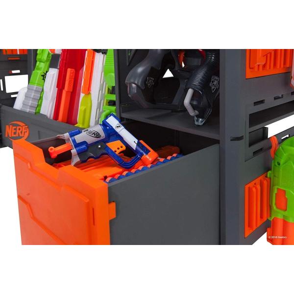 ナーフ Nerf エリート ブラスターラック ブラスター アクセサリー 弾薬とクリップを収納可能 収納 おもちゃ Pd マニアックス Yahoo 店 通販 Yahoo ショッピング