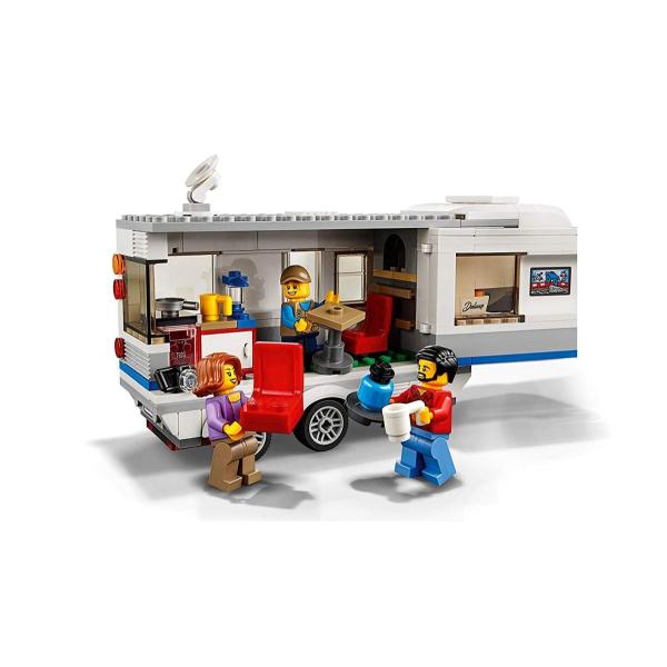 lego city caravan and pickup