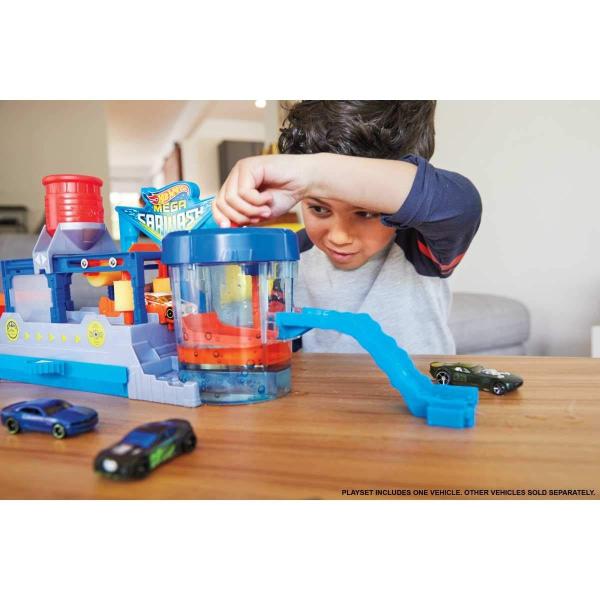 hot wheels ftb66 city mega car wash