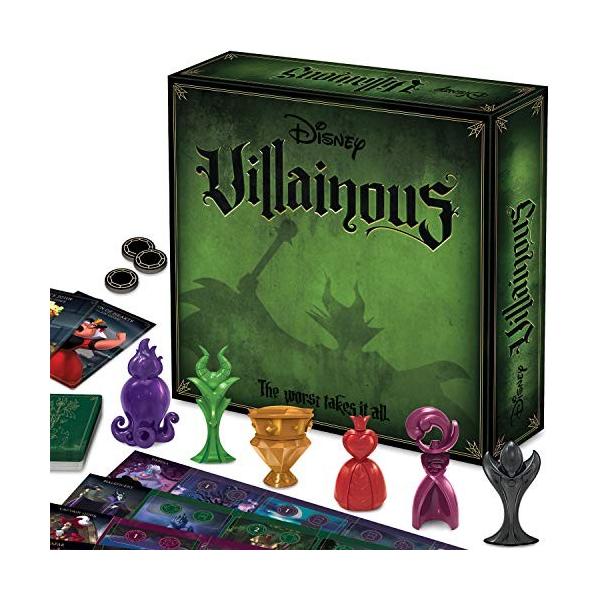 ヴィランズ　ボードゲーム　まとめ売り ディズニー ヴィランズ 英語版ボードゲーム 戦略ボードゲーム