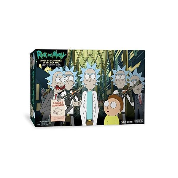 ボードゲーム 英語 アメリカ 02574CZE Cryptozoic Entertainment Rick &amp; Morty Deckbuilding Game Close