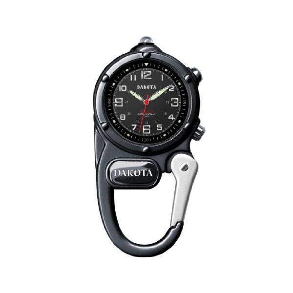 腕時計 ダコタ カラビナウォッチ 3810-6 Dakota Mini Clip Microlight, Clip Watch, Flashlight and Wa