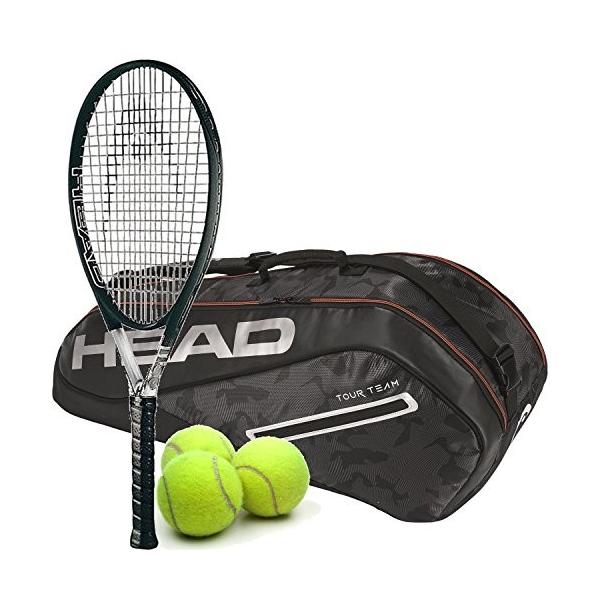 世界の Titanium Extended Oversized S6 Kit Tennis Racquet 1 8 Extended Oversized Starter Grip マニアックス Or 4 テニスhead Ti 16x19 Set Kit Bundled With A Black Silver Pd マニアックス 店