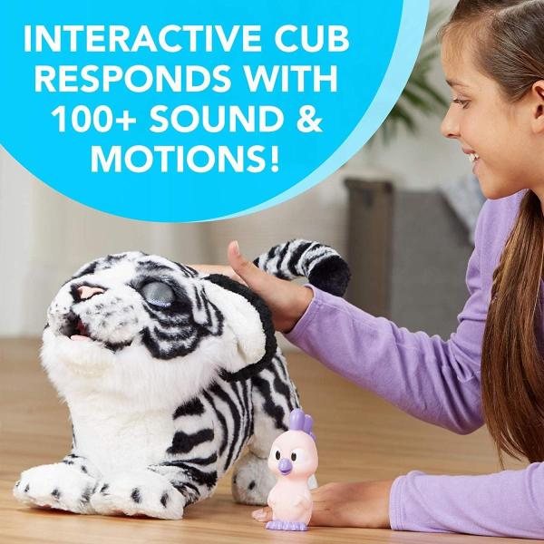 FurReal Friends Roarin/' Ivory the Playful Tiger Interactive Pet Plush