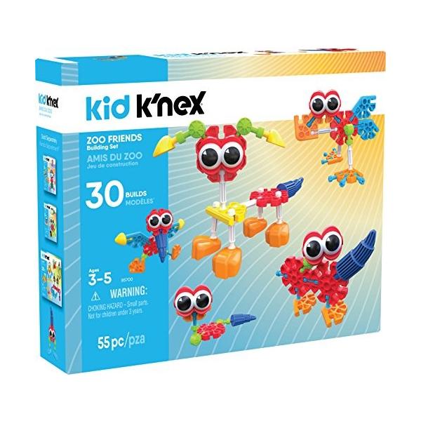 知育玩具 Kenneth ケネックス 知育玩具 パズル 85700 Kid K'NEX ? Zoo Friends Building