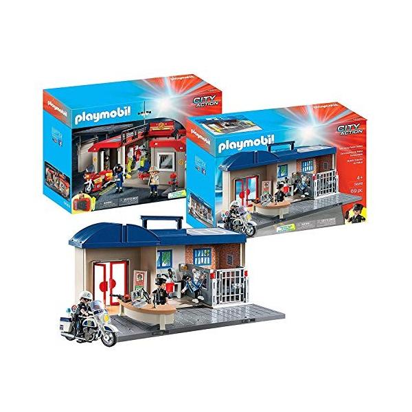 playmobil take along police station