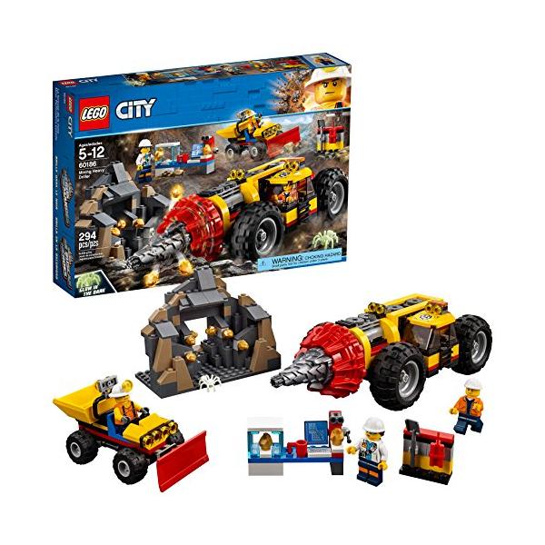 レゴ シティ 6212412 LEGO City Mining Heavy Driller 60186 Building Kit (294 Piece) by Manufa :pd-01425862:マニアックス Yahoo!店 - 通販 - Yahoo!ショッピング