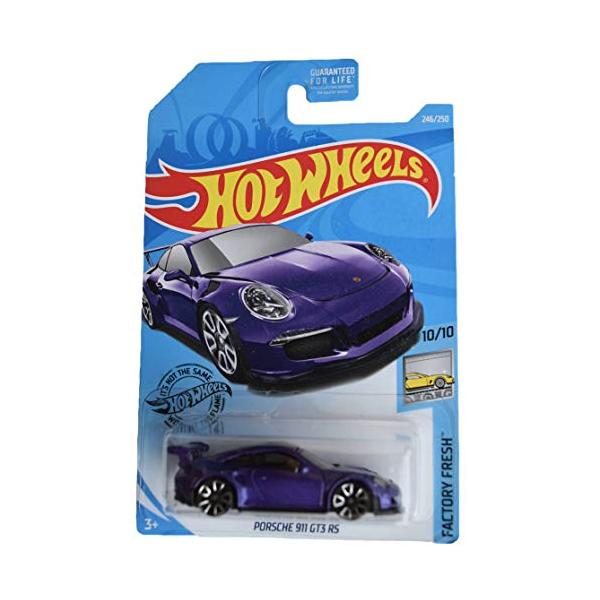 ホットウィール Hot Wheels ポルシェ911 GT3 RS パープル