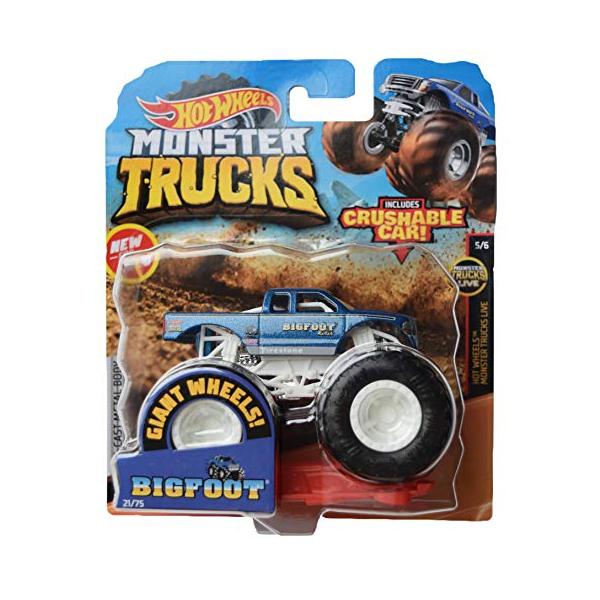 ホットウィール Hot Wheels モンスタートラック 1/64スケール ホットウィール Hot Wheels モンスタートラック 1/64スケール