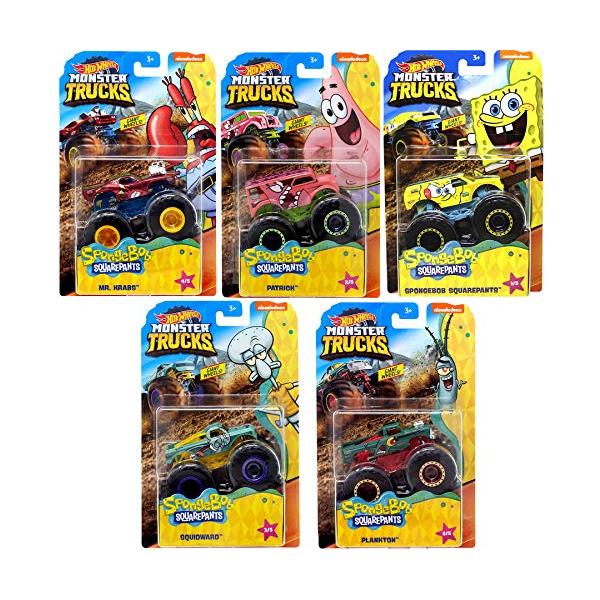 ホットウィール Hot Wheels モンスタートラック スポンジボブ 