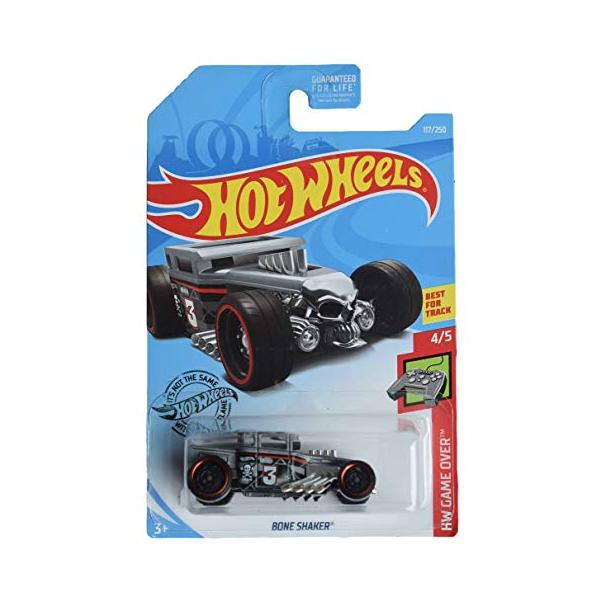【中古】「非常に良い」Hot Wheels ゲームオーバーシリーズ 4/5 ボーンシェイカー 117/250 グレー Hot Wheels ゲームオーバーシリーズ 4/5 ボーンシェイカー 117/250