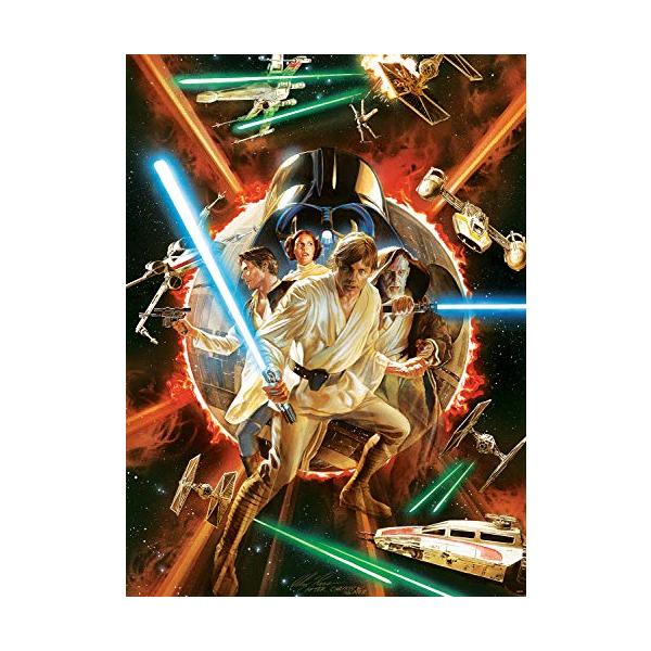 STAR WARS スターウォーズ タイラースタウト アートジグソーパズル 世界最小 ジグソーパズル 1000ピース「オールスターステンド