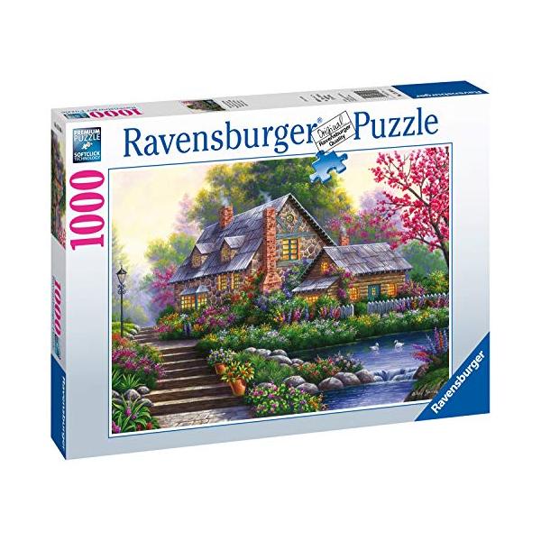 海外製1000ピースジグソーパズル ロマンティックコテージ