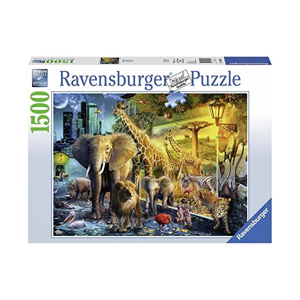 海外製1500ピース動物ジグソーパズルをレビュー