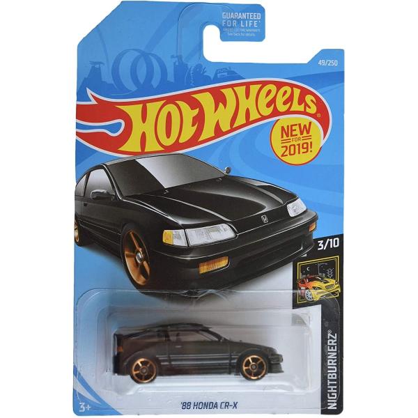 ホットウィール Hot Wheels '88ホンダ CR-X ナイトバーナーズ3